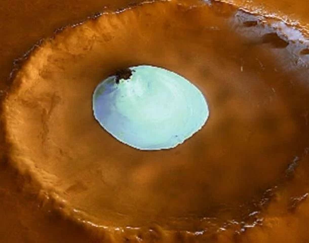 ozera marsa2 Озёра и кратеры Марса